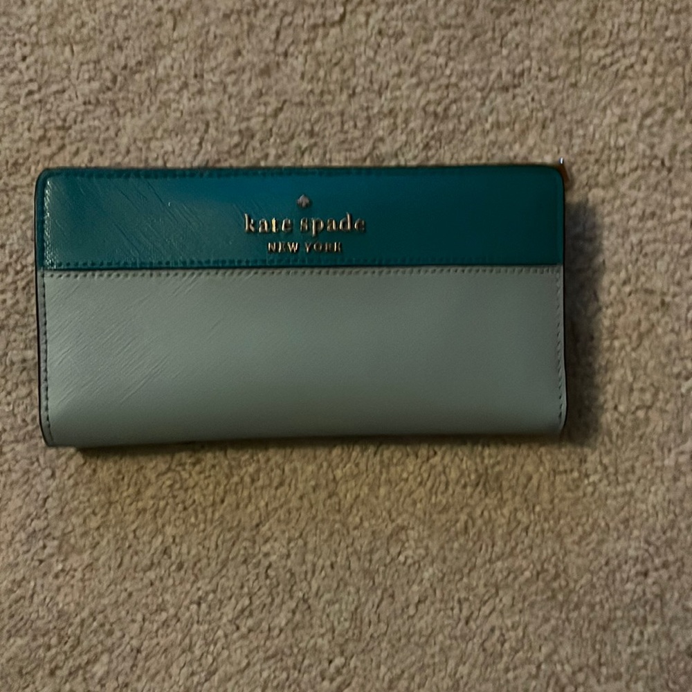 Kate Spade green wallet